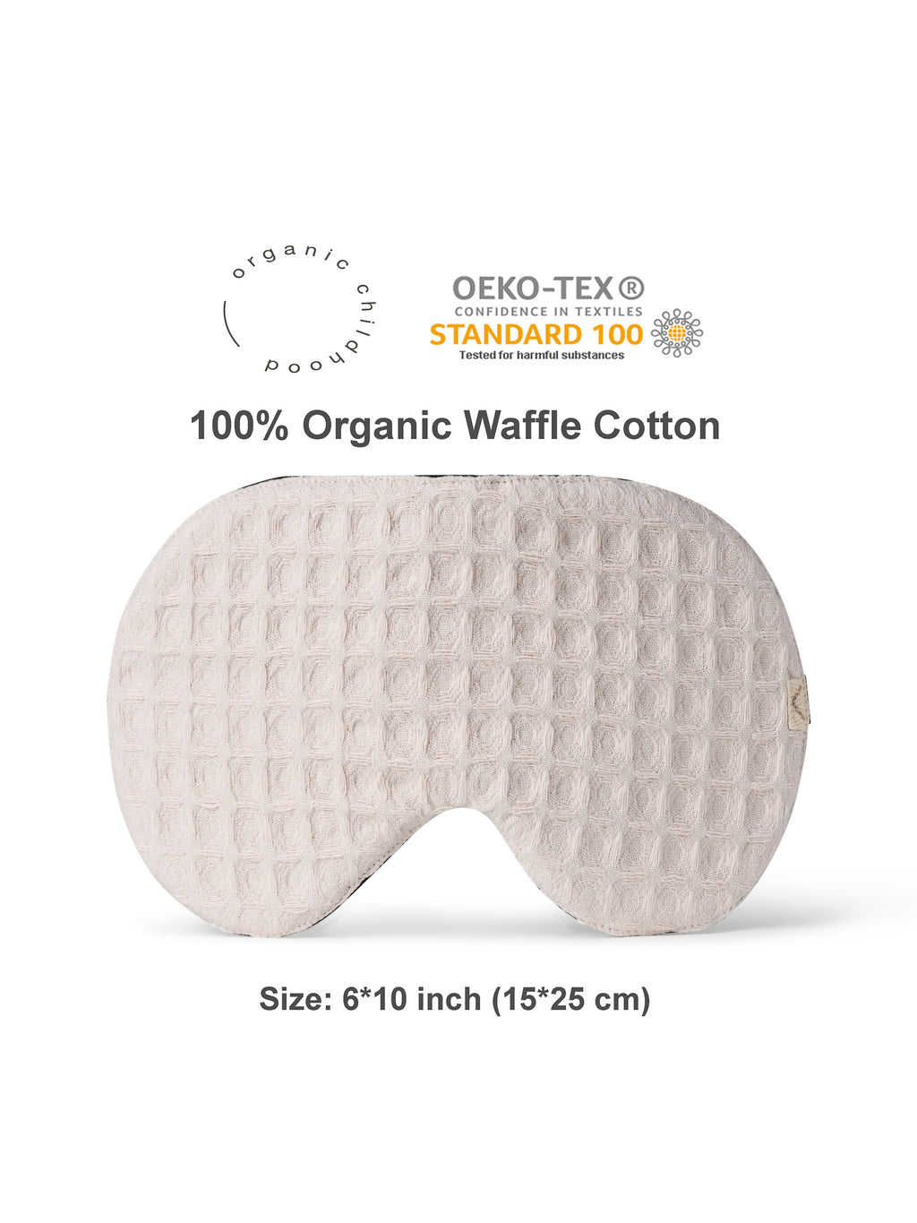 Lilac Waffle Sleep Mask