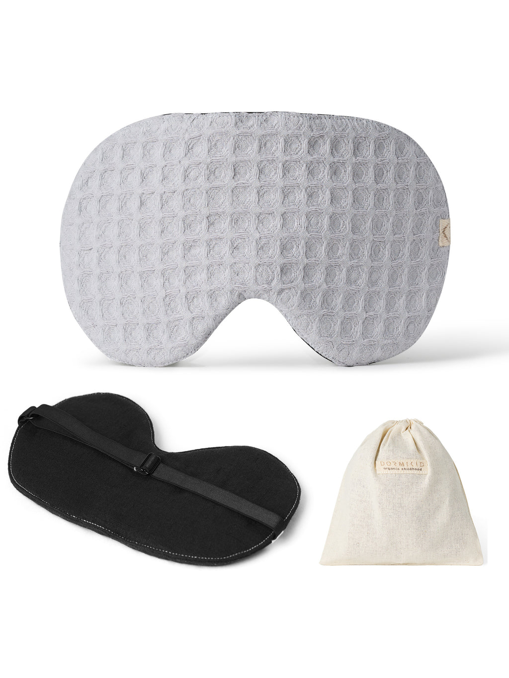 Slate Waffle Sleep Mask
